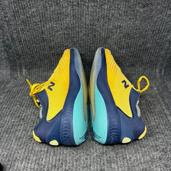 New Balance FuelCell 996V6 Parchment Yellow Navy Tennis Shoes 11.5 D MCH996I6 - Picture 5 of 8
